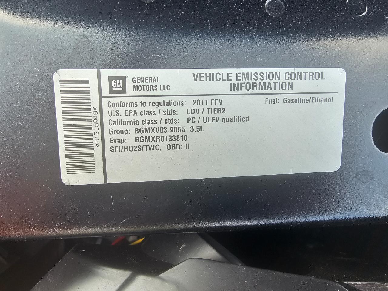 Chevrolet Impala 4dr Sdn LT Fleet 2011