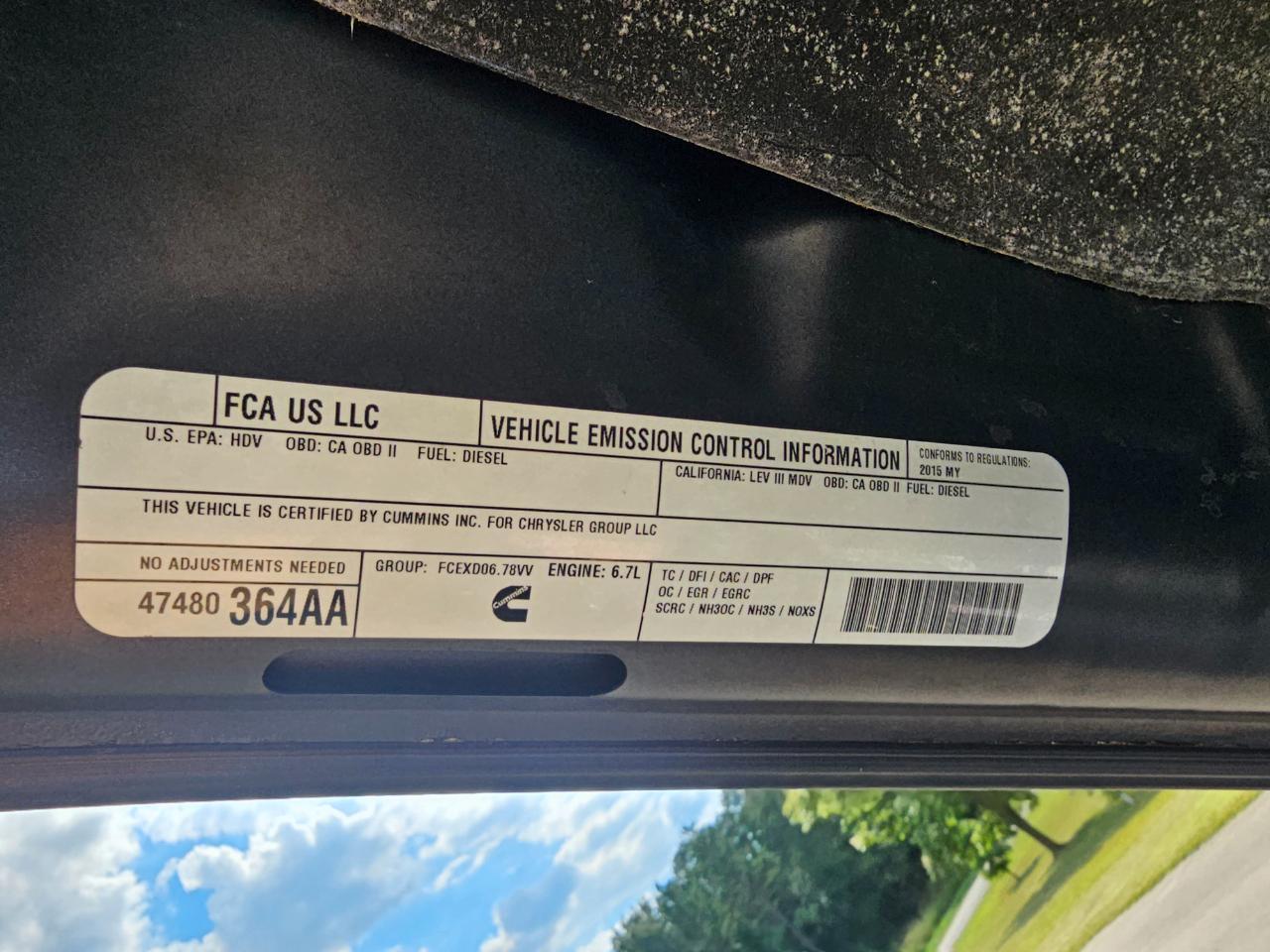 RAM 2500 4WD Crew Cab 149" Longhorn Limited 2015