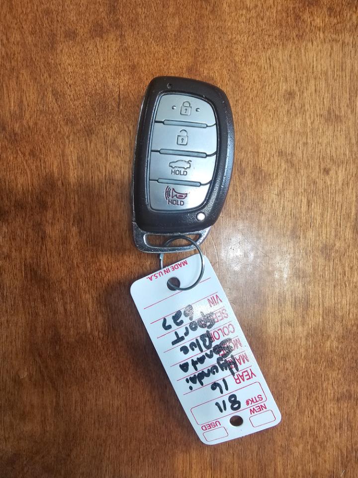 Hyundai Sonata 4dr Sdn 2.4L Sport 2016