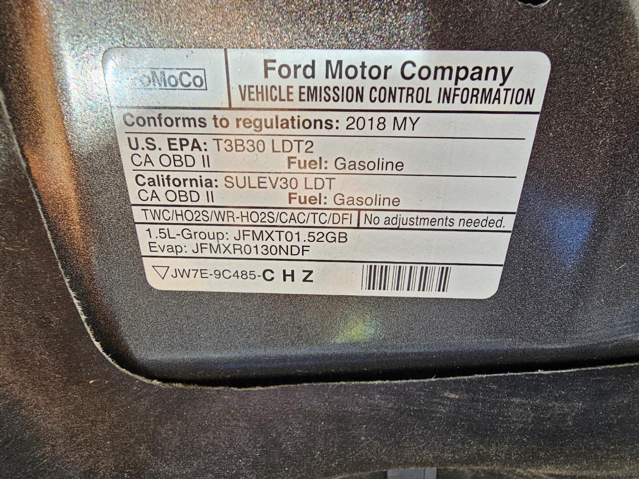 Ford Escape SE FWD 2018