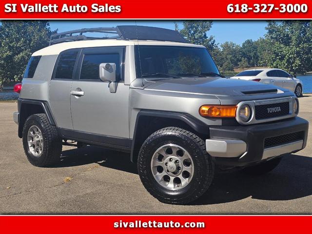 Silver 2011 Toyota FJ Cruiser SUV / Crossover Four-Wheel Drive Automatic