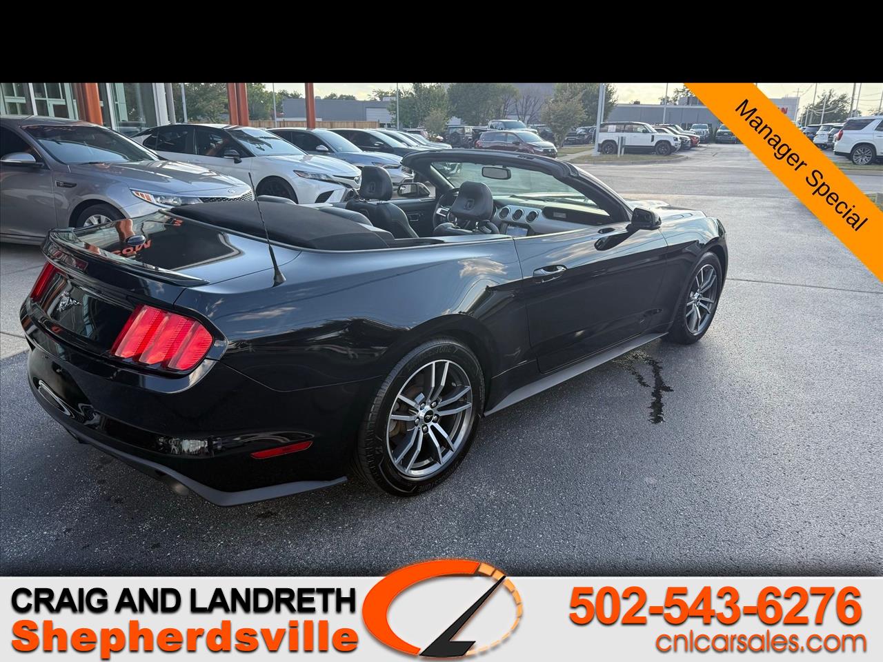 2016 Ford Mustang EcoBoost Premium