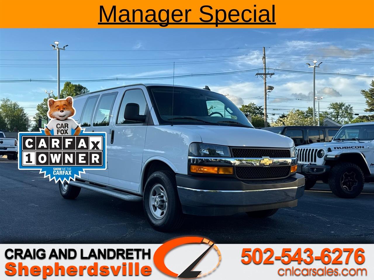 2023 Chevrolet Express Work Van