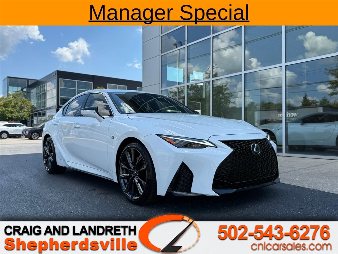 2024 Lexus IS 350 F SPORT