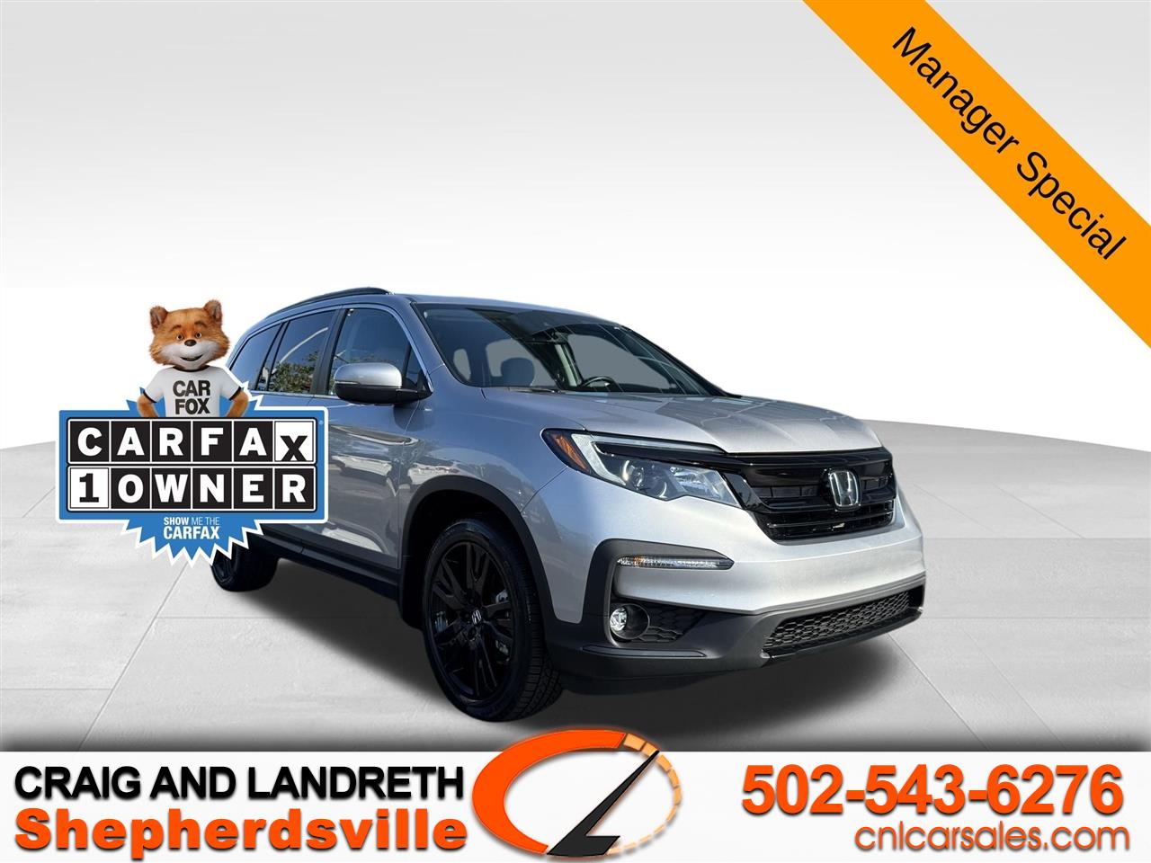 2021 Honda Pilot Special Edition