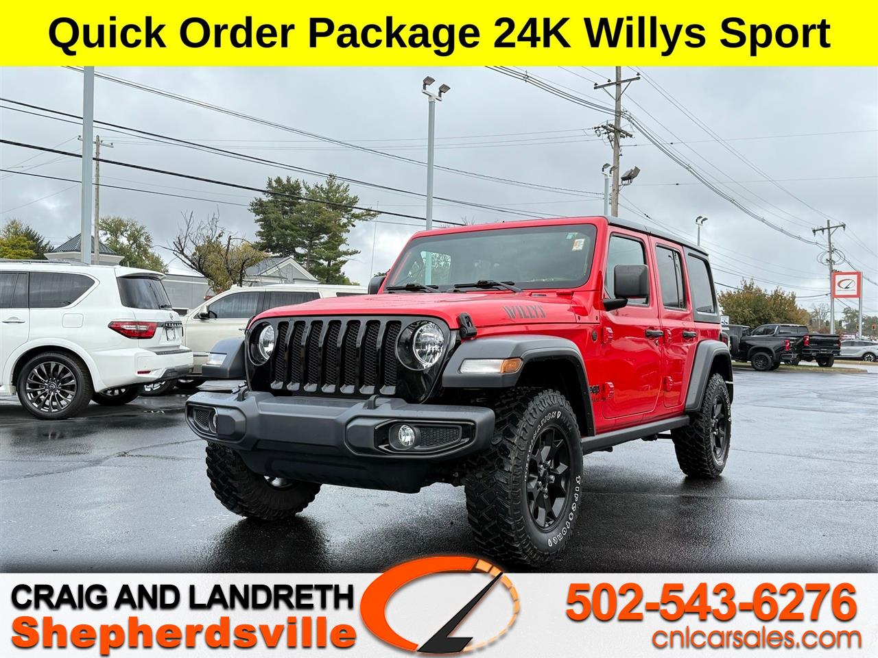 2020 Jeep Wrangler Unlimited Willys