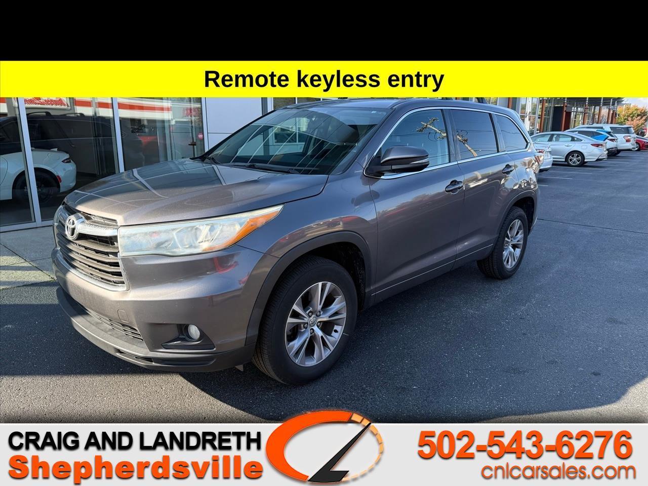 Toyota Highlander  2015