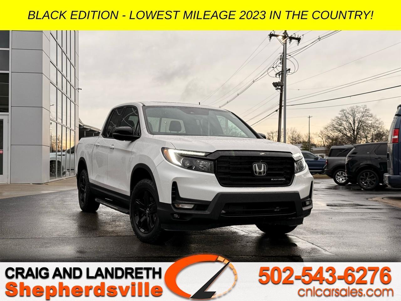 2023 Honda Ridgeline Black Edition