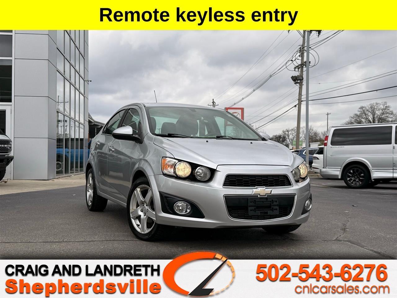 2015 Chevrolet Sonic LTZ