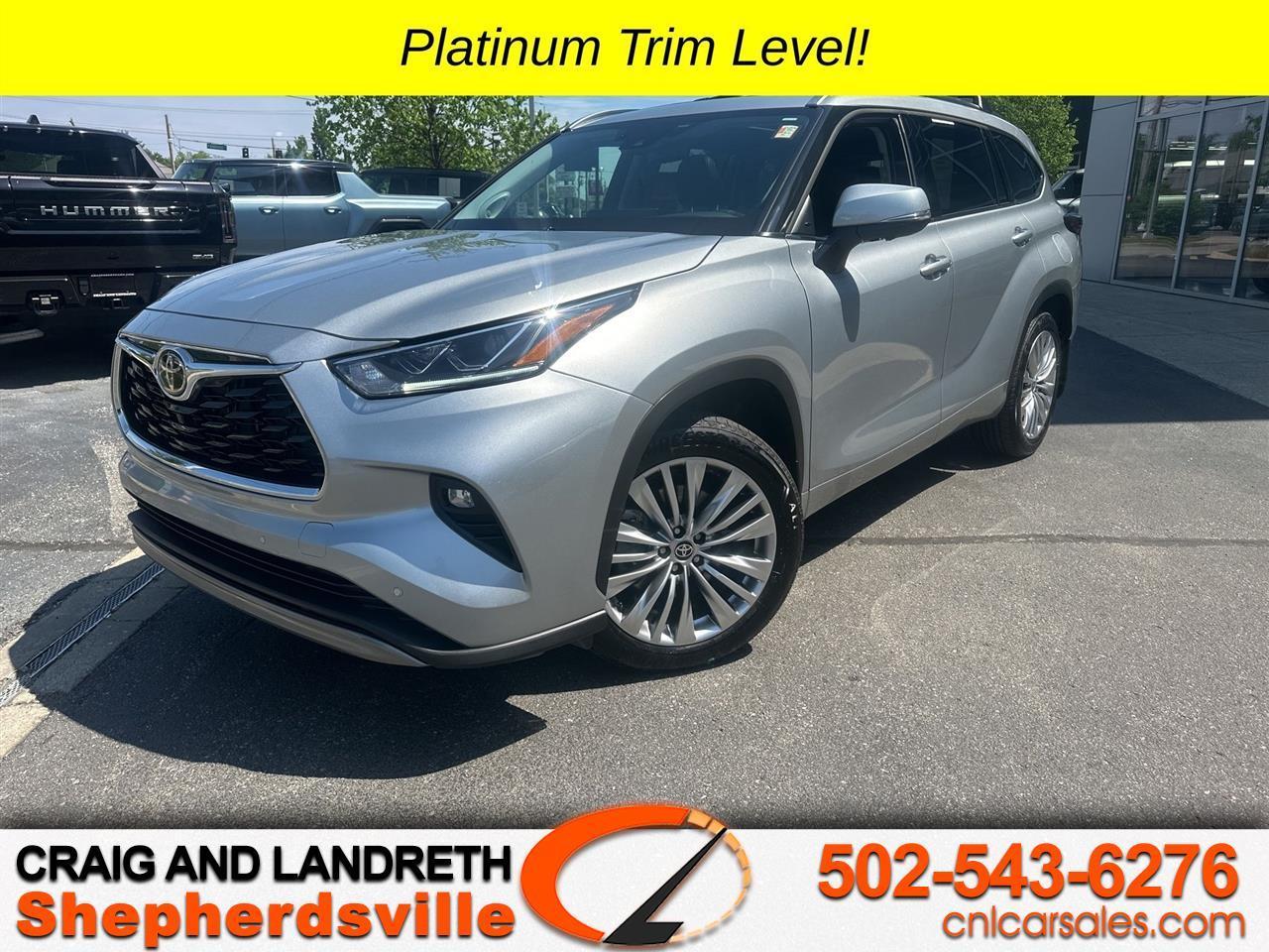 2025 Toyota Highlander Platinum