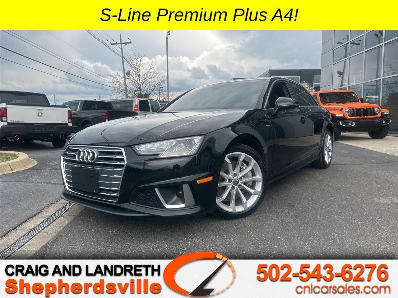 2019 Audi A4 2.0T Premium