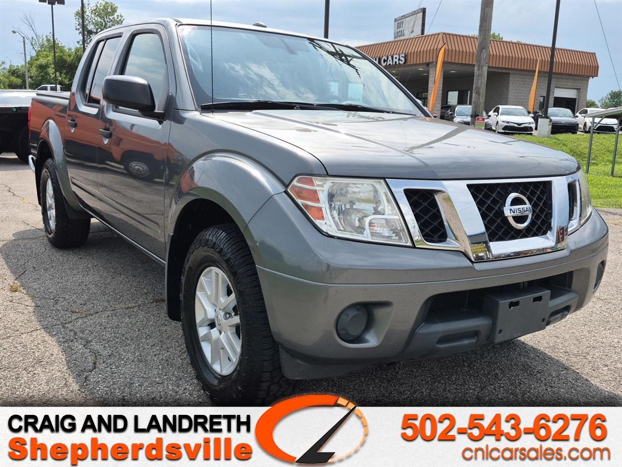 2018 Nissan Frontier SV Crew Cab 5AT 4WD