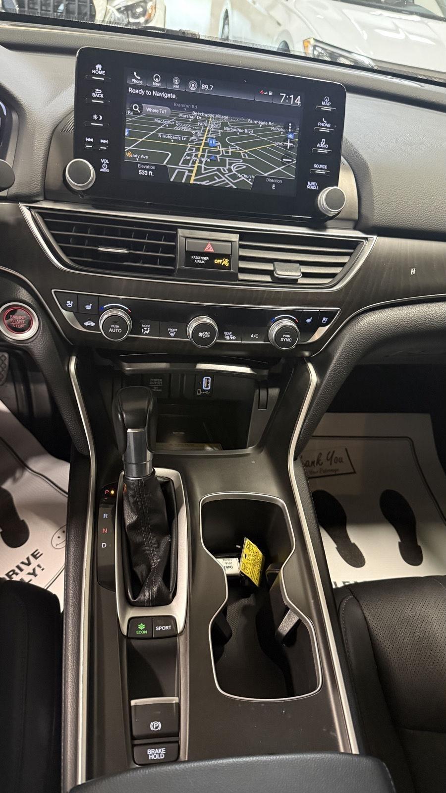 Honda Accord Touring CVT 2018
