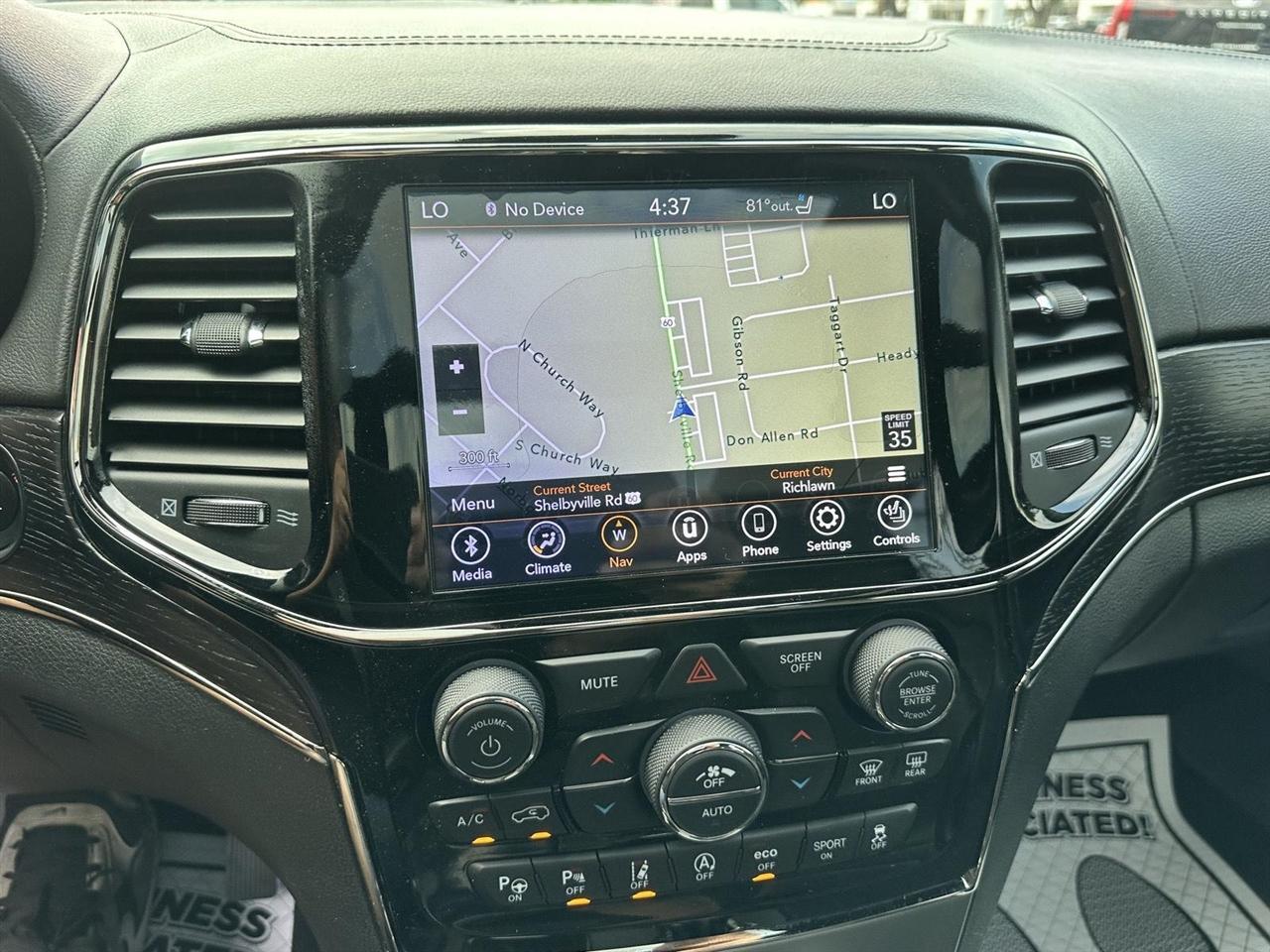 Jeep Grand Cherokee Overland 4WD 2020