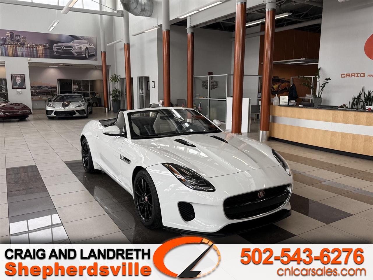 2018 Jaguar F-Type Convertible 2.0 8A