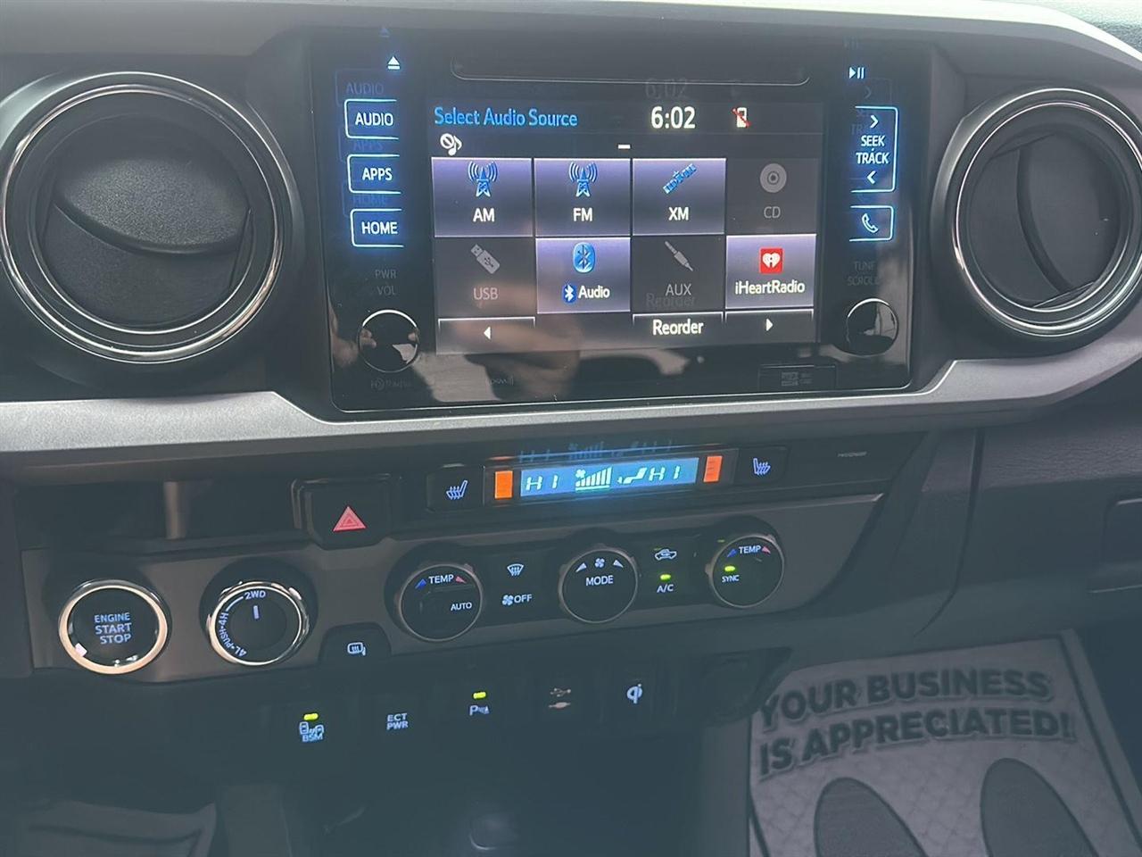 Toyota Tacoma SR5 Double Cab Long Bed V6 6AT 4WD 2016