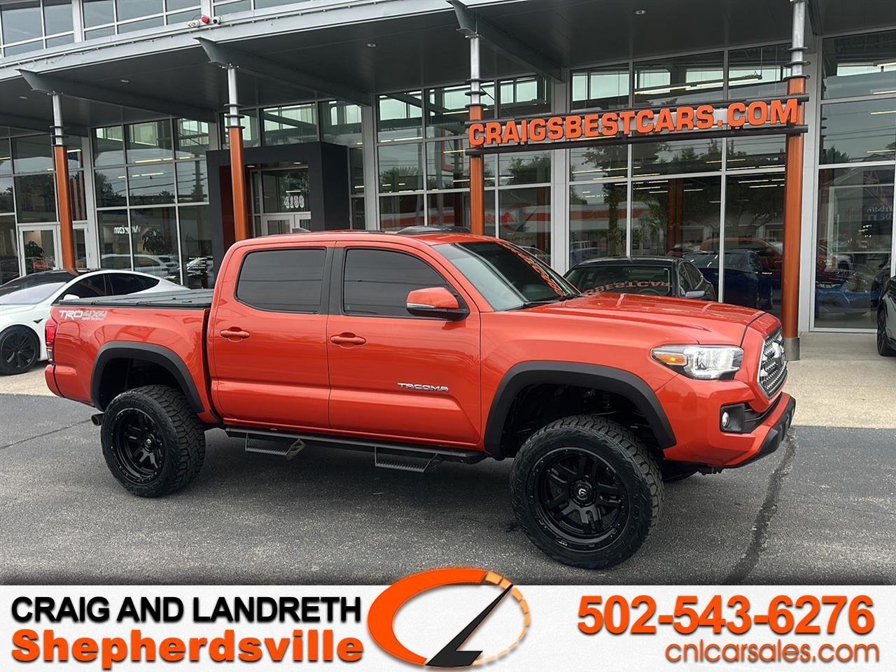 Toyota Tacoma SR5 Double Cab Long Bed V6 6AT 4WD 2016