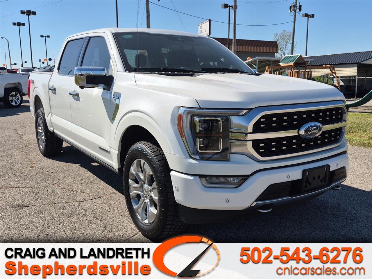 2023 Ford F-150 Platinum SuperCrew 5.5-ft. Bed 4WD