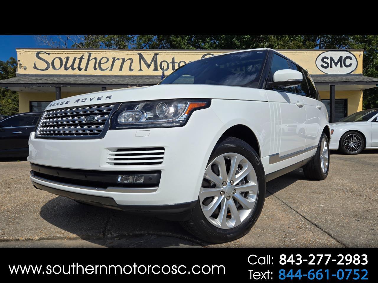 2016 Land Rover Range Rover HSE