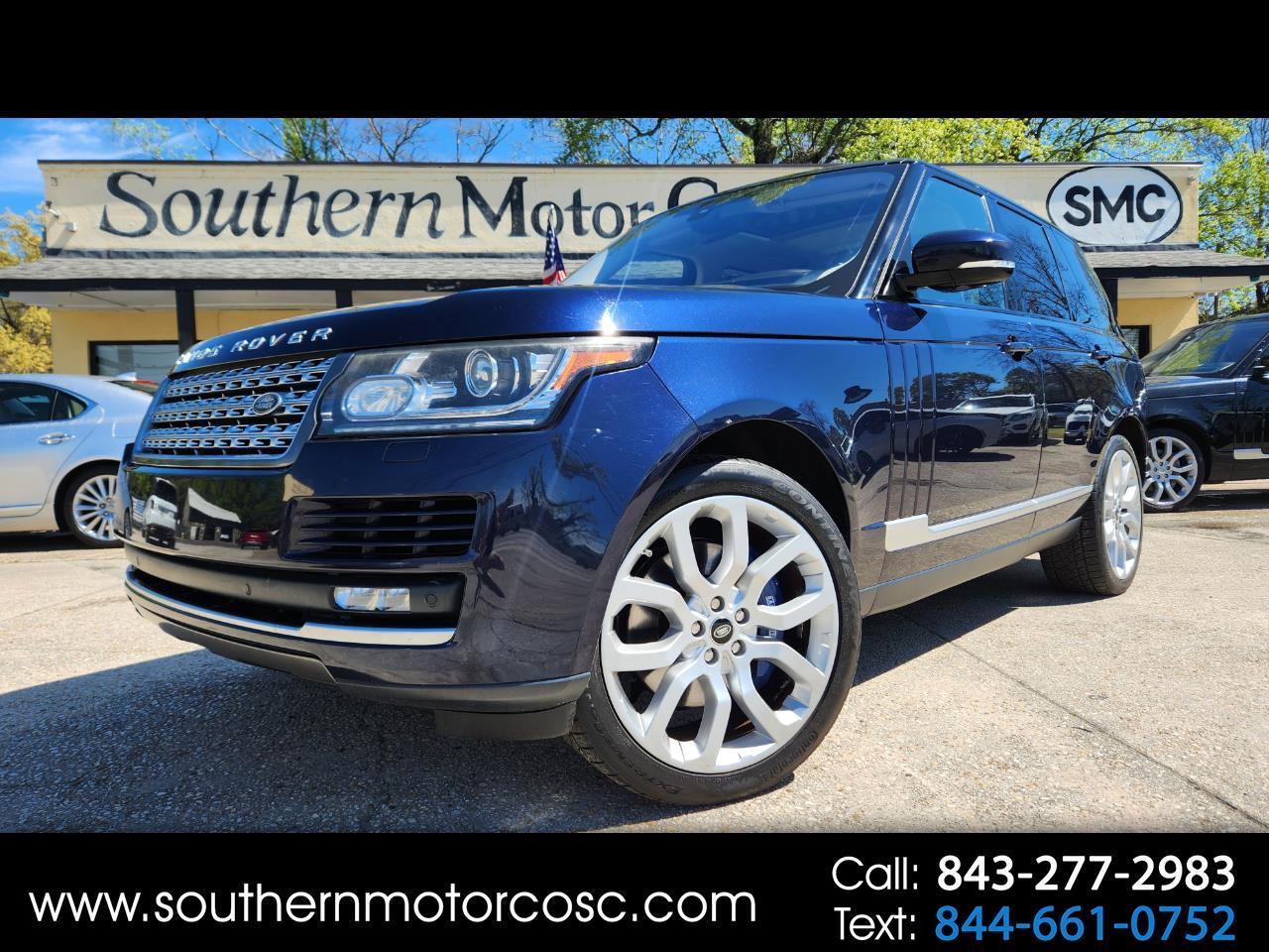 2016 Land Rover Range Rover V8 Supercharged