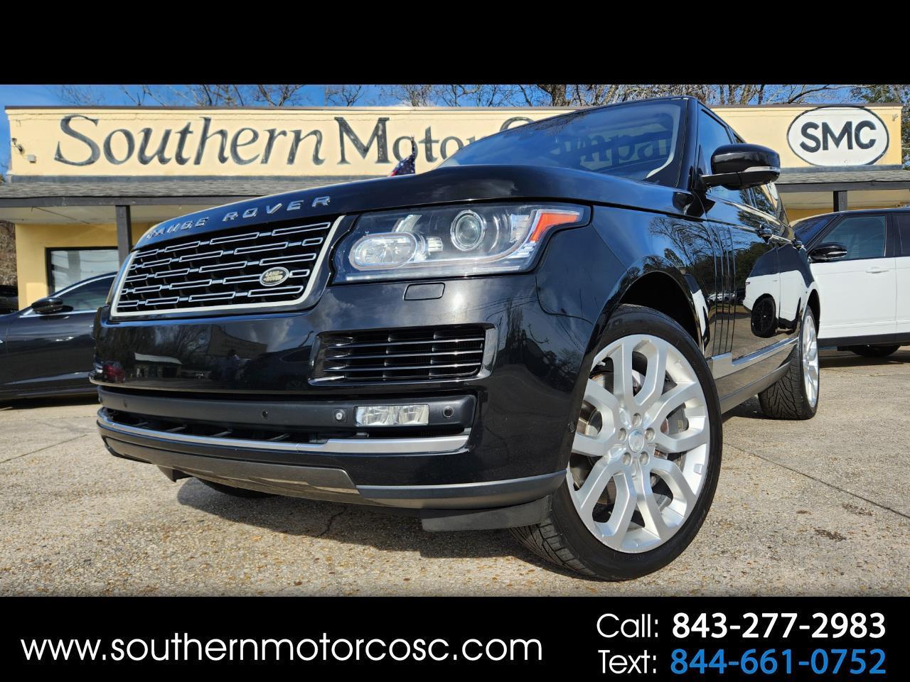 2015 Land Rover Range Rover 4WD Supercharged