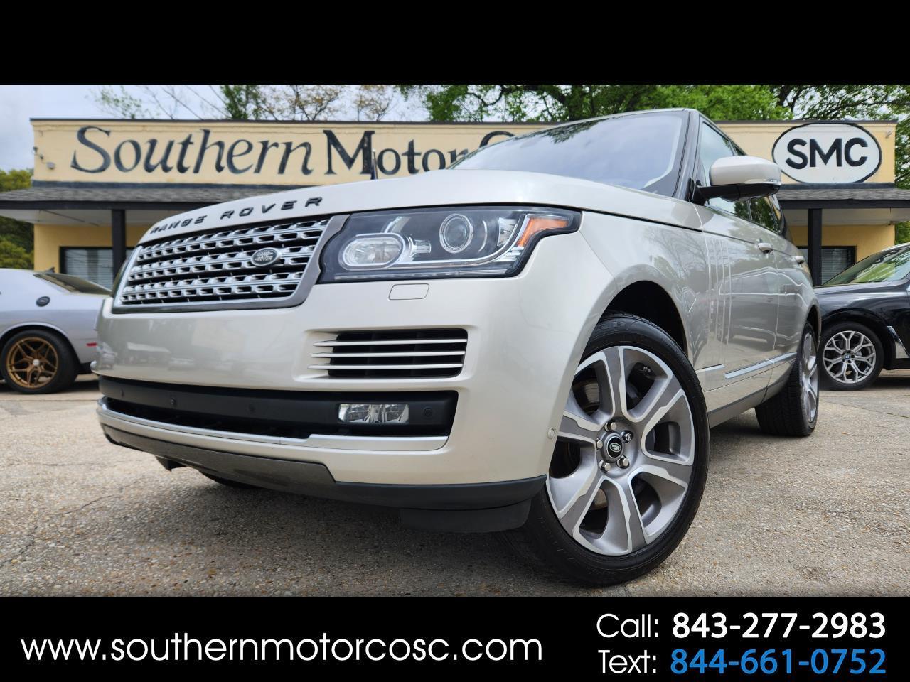 2016 Land Rover Range Rover 4WD Supercharged