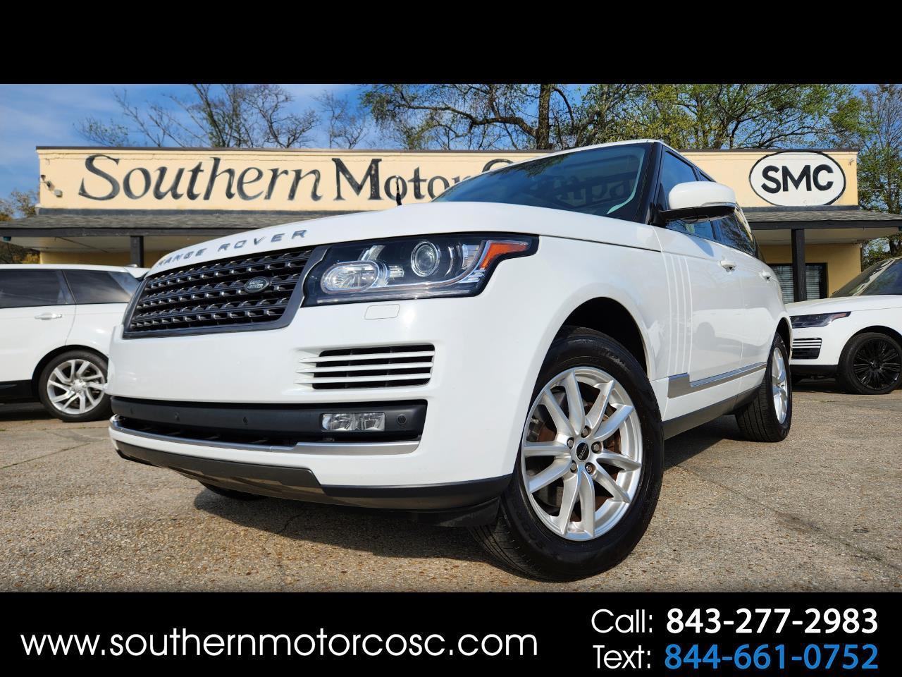 2016 Land Rover Range Rover 4WD