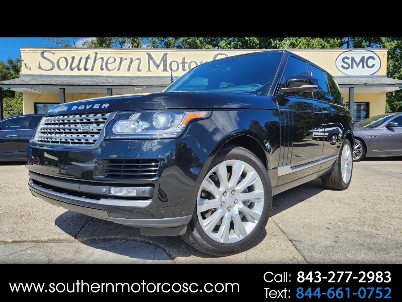 2015 Land Rover Range Rover 4WD 4dr Supercharged
