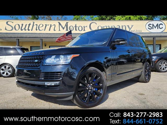 2017 Land Rover Range Rover V8 Supercharged LWB 4WD