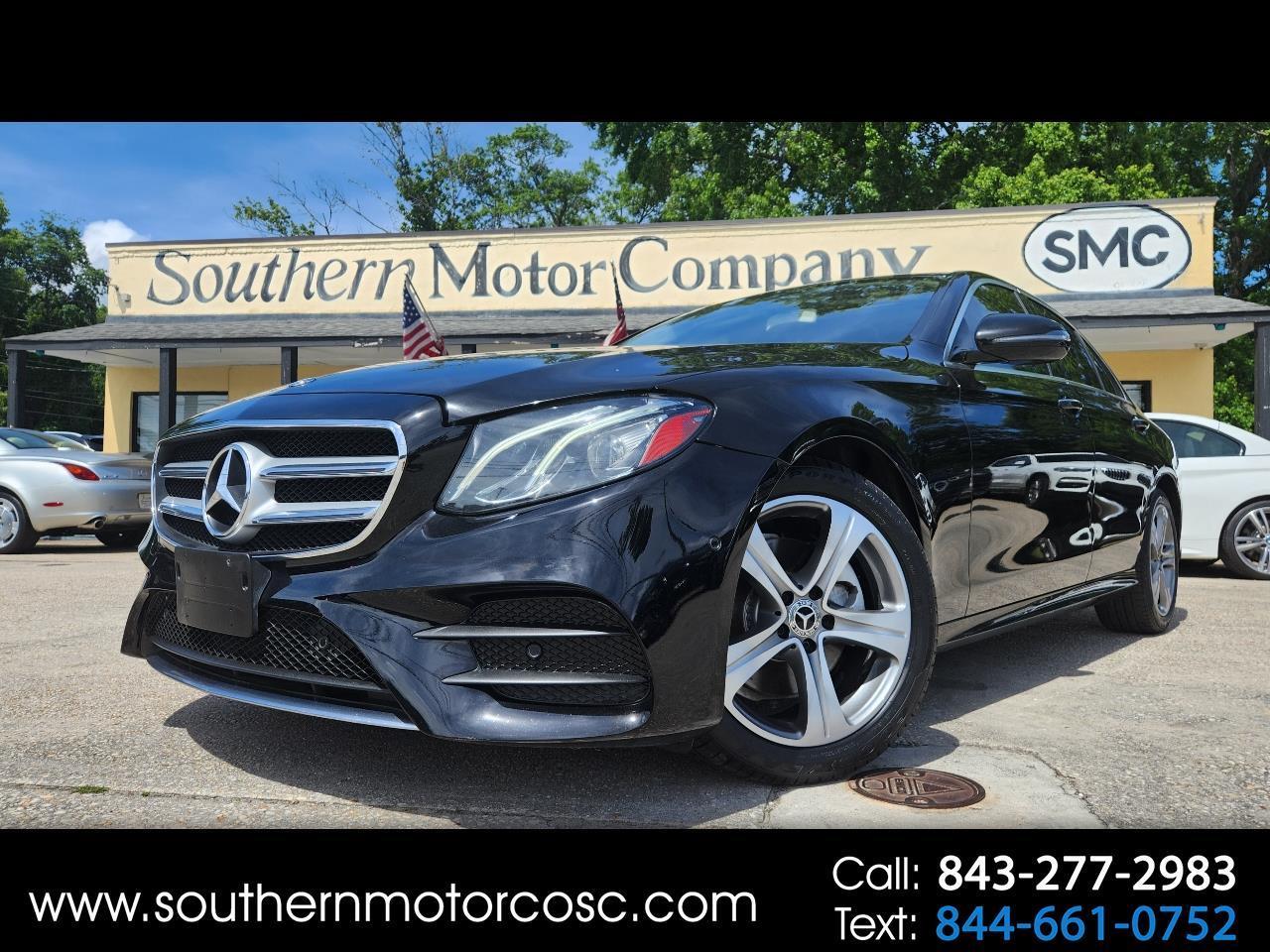 2018 Mercedes-Benz E-Class E 300 Sport 4MATIC Premium Package