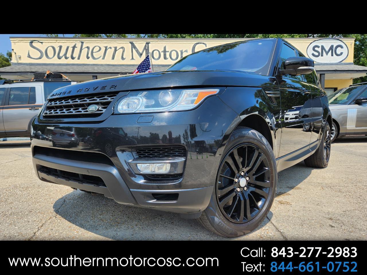 Black 2016 Land Rover Range Rover Sport SUV / Crossover All-Wheel Drive 