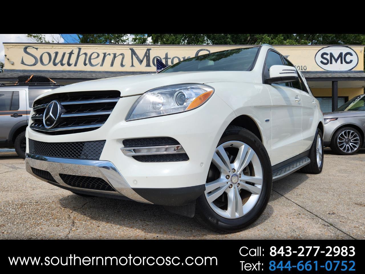 2012 Mercedes-Benz M-Class ML 350 4MATIC Premium 2 Package