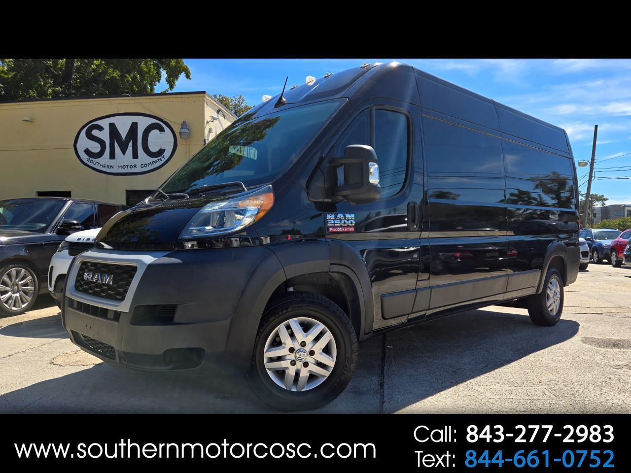 2022 RAM ProMaster Cargo Van 2500 High Roof 159" WB