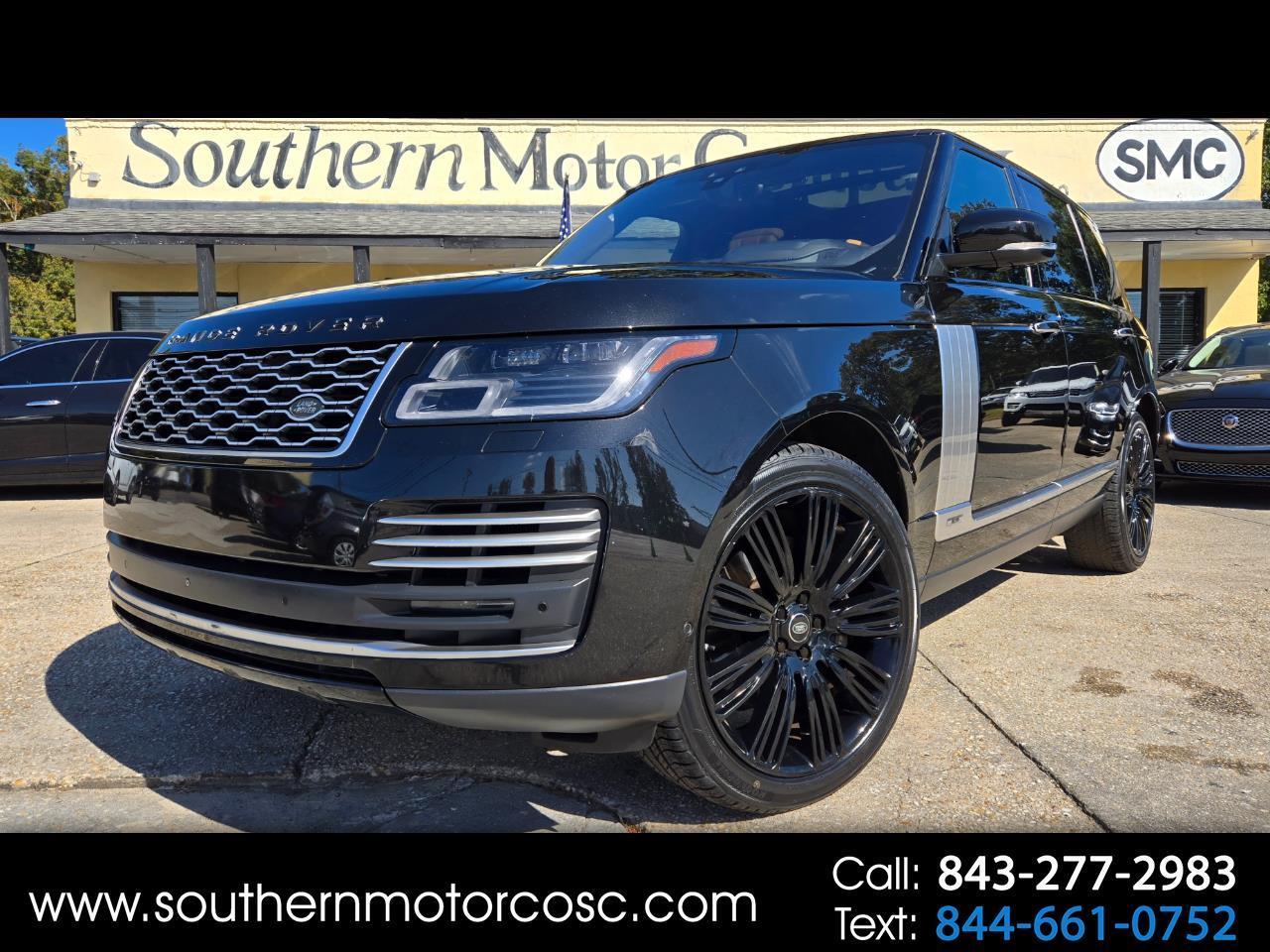 2018 Land Rover Range Rover V8 Supercharged Autobiography LWB