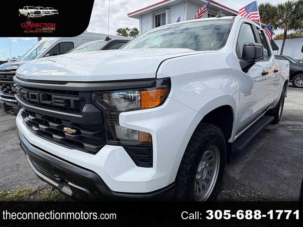 2024 Chevrolet Silverado 1500 Work Truck Double Cab 4WD