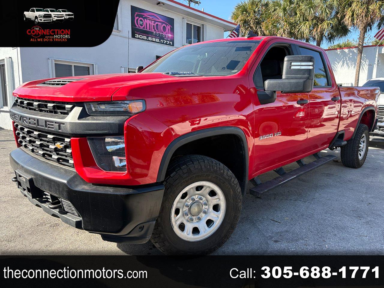 2022 Chevrolet Silverado 3500HD Work Truck Crew Cab 4WD