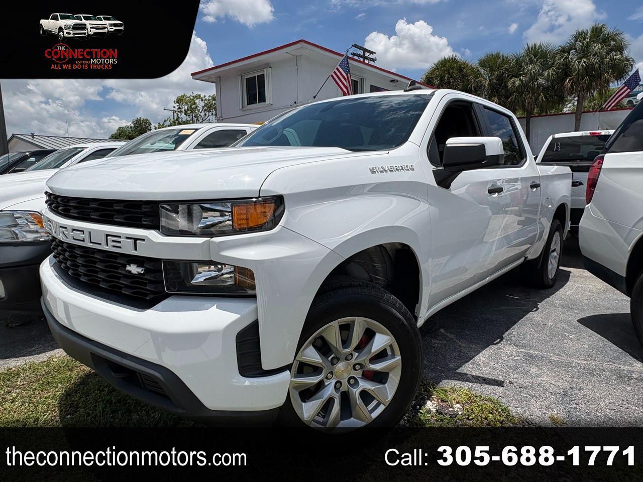 2021 Chevrolet Silverado 1500 Custom Crew Cab Short Box 2WD