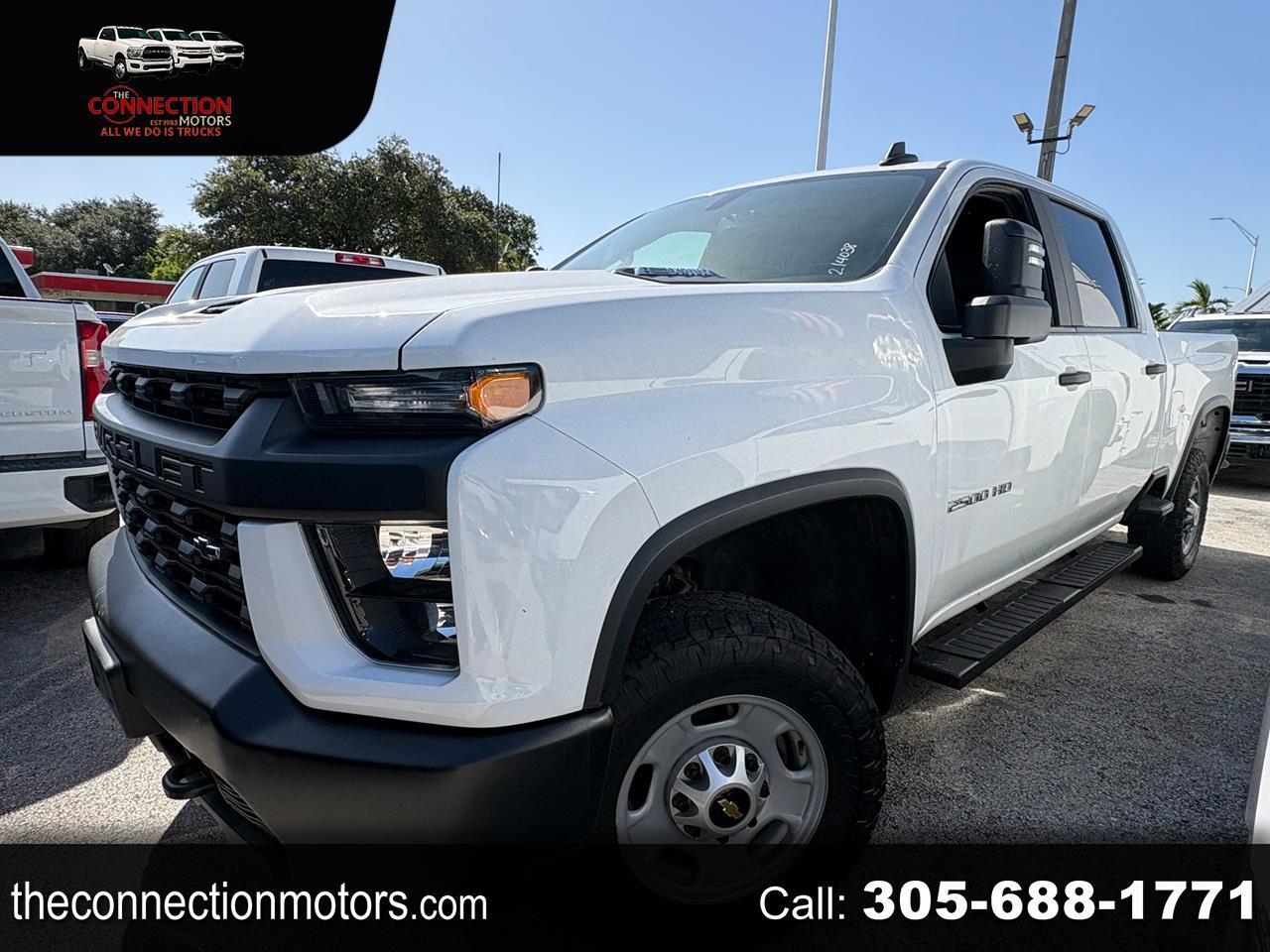 2022 Chevrolet Silverado 2500HD Work Truck Crew Cab Short Box 4WD