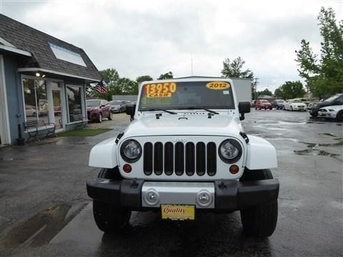 Jeep Wrangler Unlimited 4WD 4dr Sahara 2012