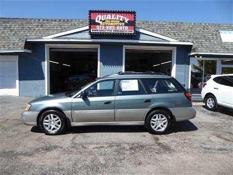 Subaru Legacy Wagon 5dr Outback Man. w/All Weather Pkg 2002