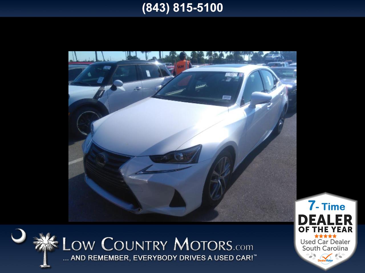 Used 2020 Lexus IS IS 300 RWD for Sale in Bluffton SC 29910 Low Country