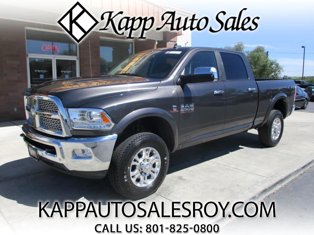 Used 2017 RAM 2500 Laramie Crew Cab SWB 4WD for Sale in Roy UT 84067
