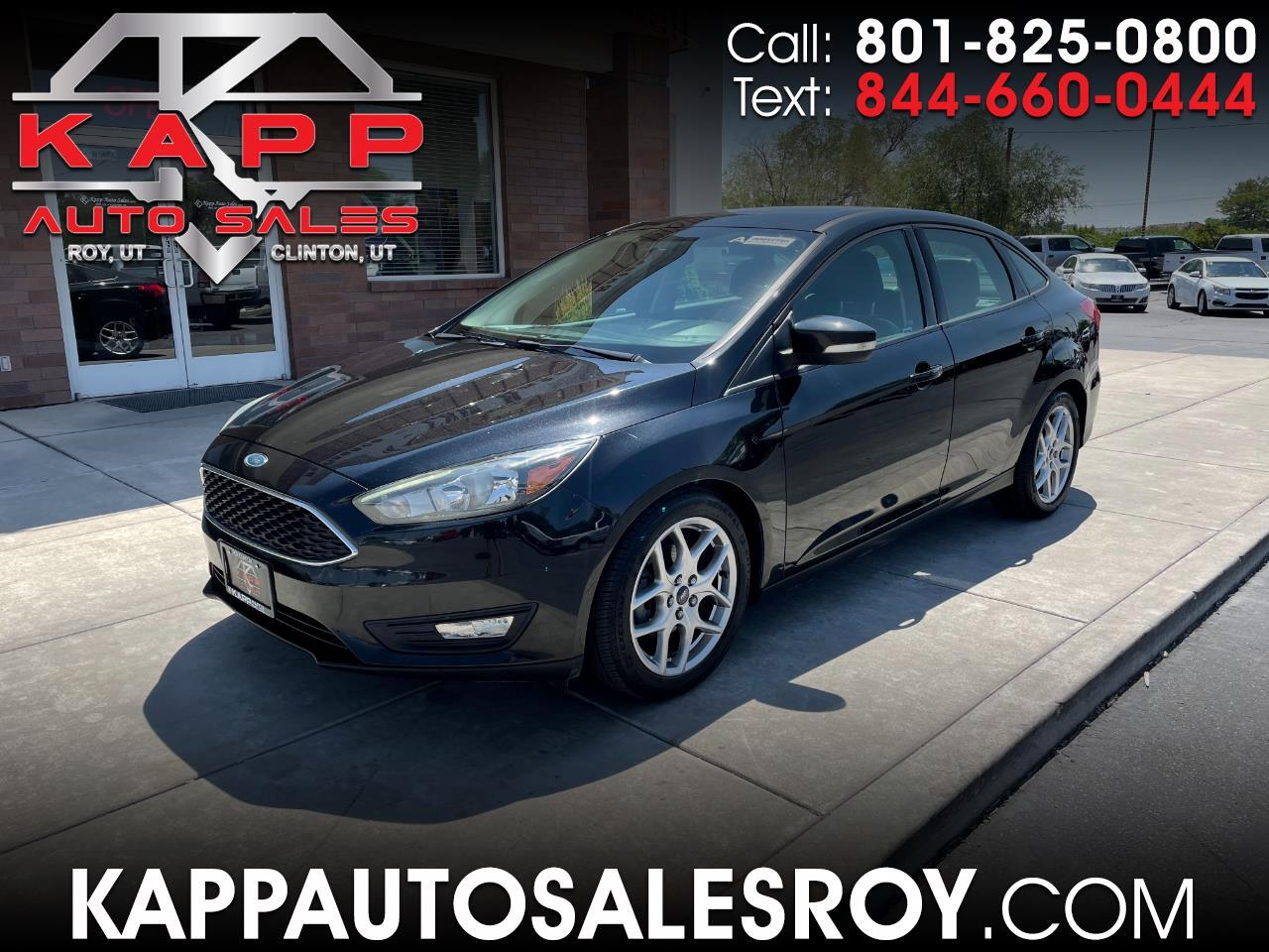 Ford Focus 4dr Sdn SE 2015