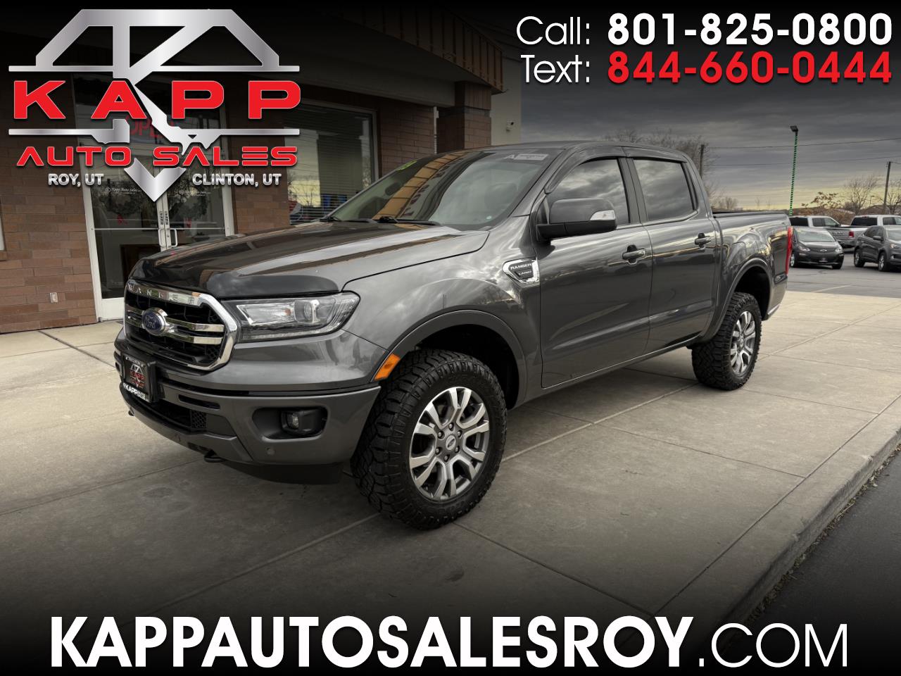 2019 Ford Ranger LARIAT 4WD SuperCrew 5' Box