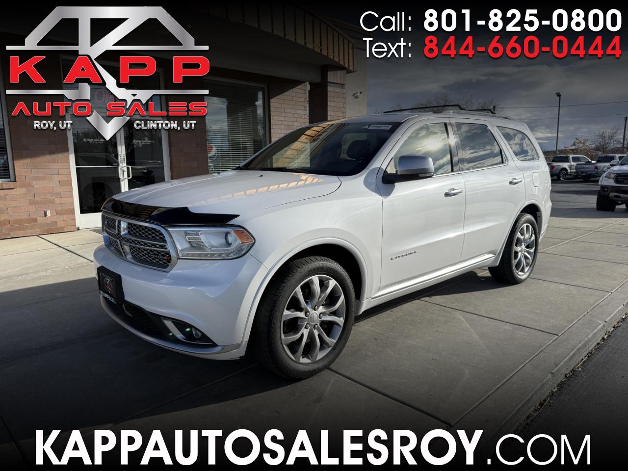 2017 Dodge Durango Citadel Anodized Platinum AWD