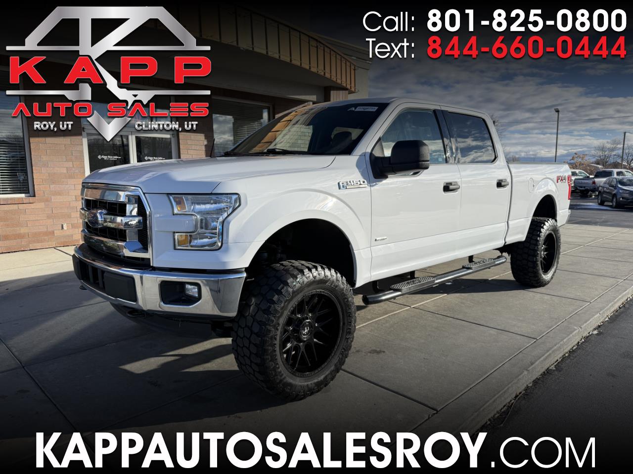 2016 Ford F-150 4WD SuperCrew 157" XLT