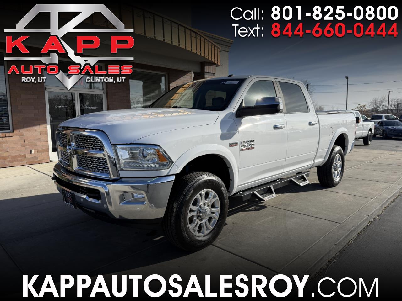 2016 RAM 3500 4WD Crew Cab 149" Laramie
