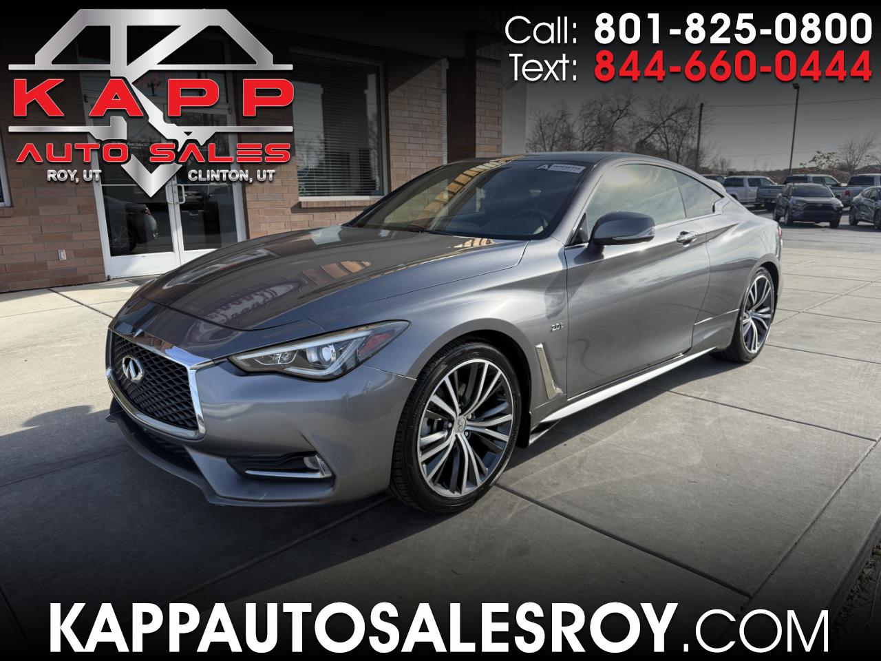 2018 Infiniti Q60 2.0t LUXE RWD