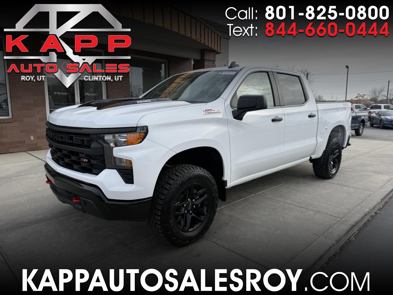 2025 Chevrolet Silverado 1500 4WD Crew Cab 147" Custom Trail Boss