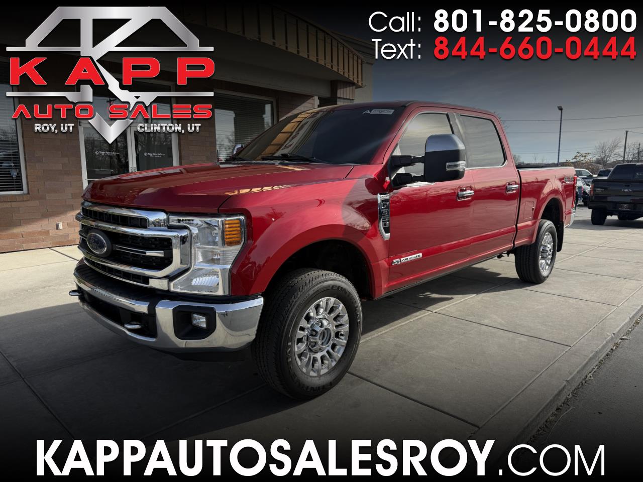 2021 Ford Super Duty F-350 SRW LARIAT 4WD Crew Cab 6.75' Box